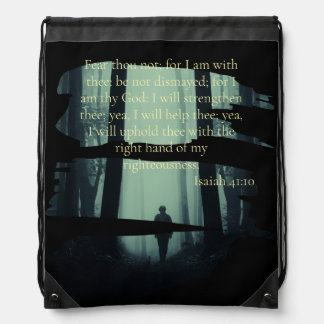 Lone Soldier Isaiah 41:10 Faith Backpack