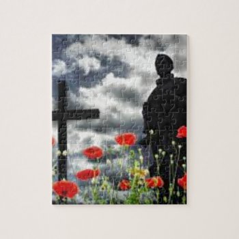 Lone Soldiers Ww1 Jigsaw Puzzle by Bubbleprint at Zazzle