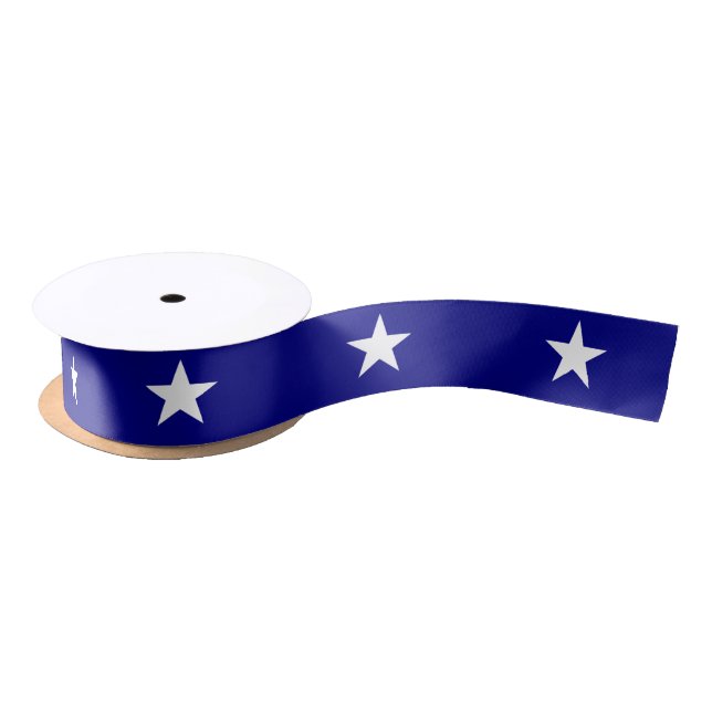 Lone Star Bonnie Blue Patriotic Ribbon (Spool)