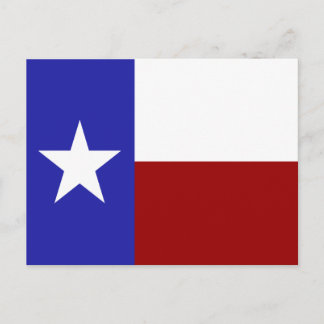 Lone Star Flag Postcard