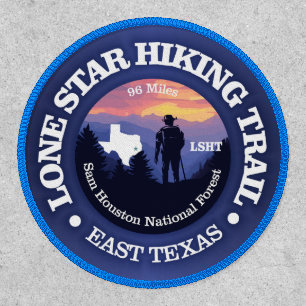 Lone Star Hiking Trail (rd2) Patch