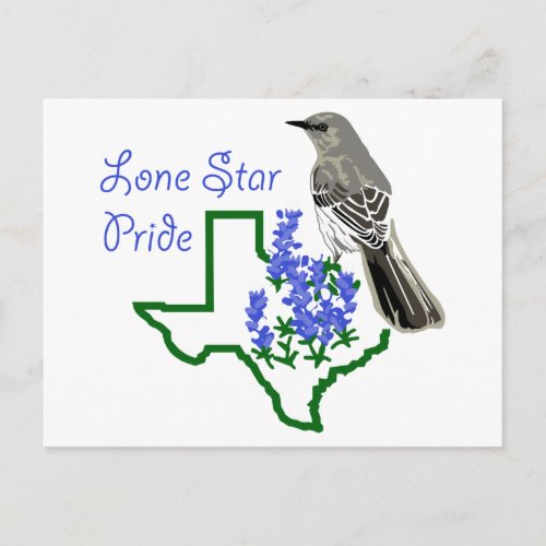 Lone Star Pride Postcard