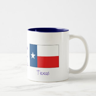 Lone Star State-Texas Two-Tone Coffee Mug