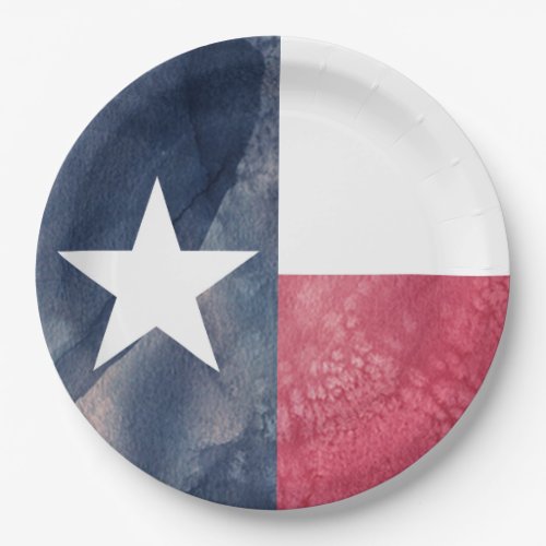 Lone Star  Texas Paper Plates
