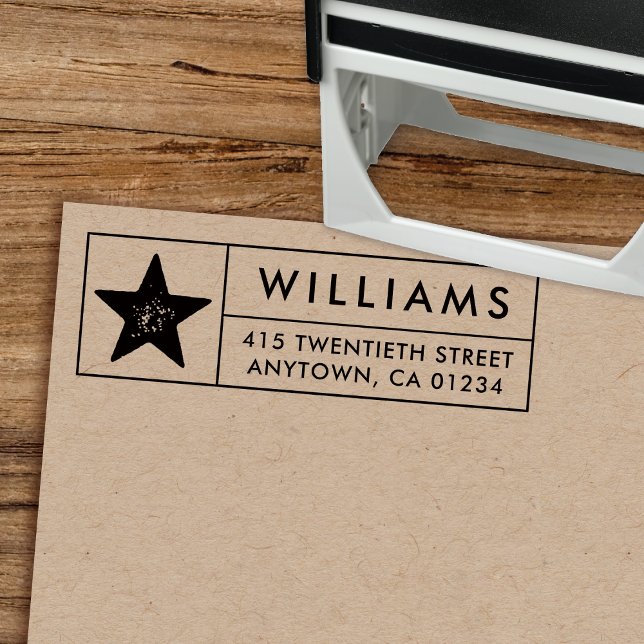 Lone Star Texas | Self-Inking Return Address Stamp (Creator Uploaded)