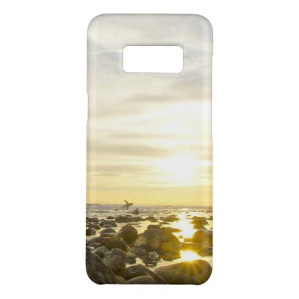 Lone Surfer Case-Mate Samsung Galaxy S8 Case