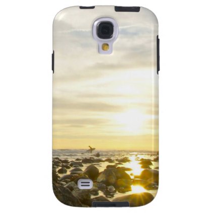 Lone Surfer Galaxy S4 Case
