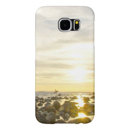 Lone Surfer Samsung Galaxy S6 Case