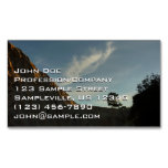 Lone Torrey Pine California Sunset Landscape Business Card Magnet