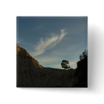 Lone Torrey Pine California Sunset Landscape Button