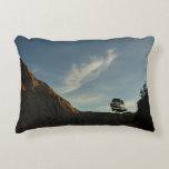 Lone Torrey Pine California Sunset Landscape Decorative Pillow