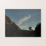 Lone Torrey Pine California Sunset Landscape Jigsaw Puzzle