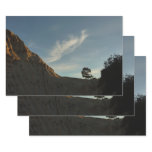 Lone Torrey Pine California Sunset Landscape Wrapping Paper Sheets