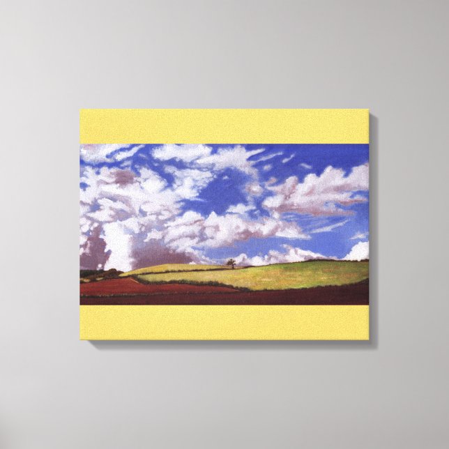 Lone tree 2012 canvas print (Front)
