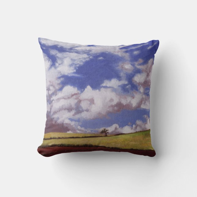 Lone tree 2012 throw pillow (Front)