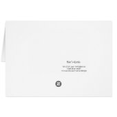 Lone Tree Christmas Card (Back Horizontal)