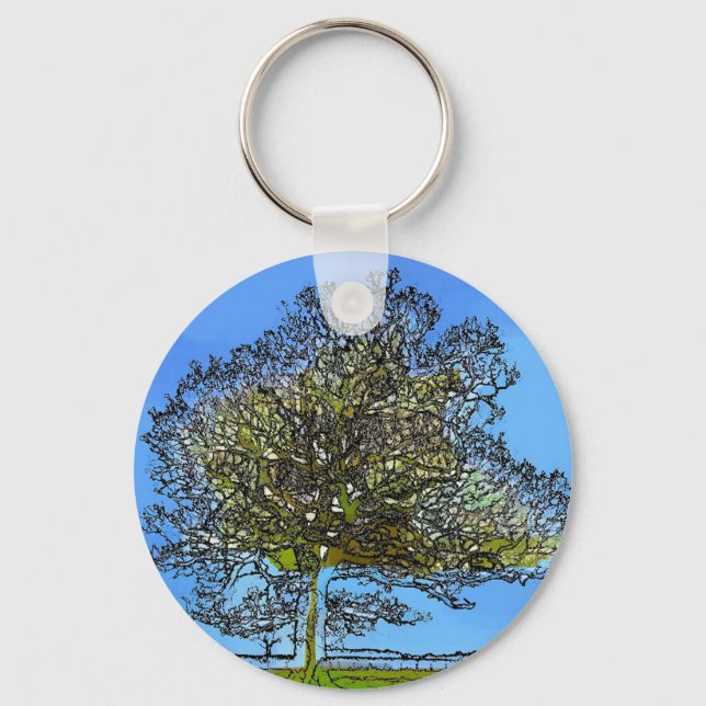 LONE TREE KEYCHAIN (Front)