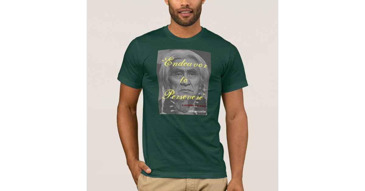 Outlaw Josey Wales endeavor to persevere vintage t-shirt