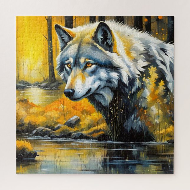 LONE WOLF 2 JIGSAW PUZZLE (Vertical)