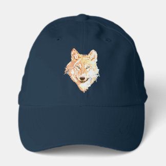 Lone wolf art performance cap