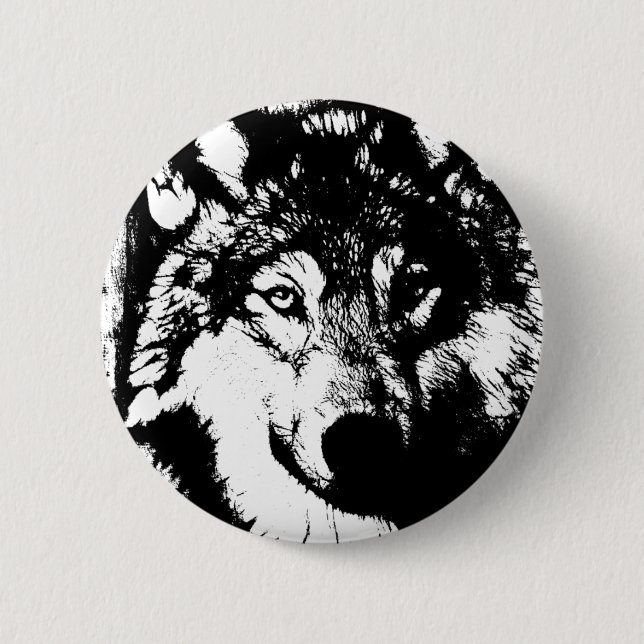 Lone Wolf Button (Front)