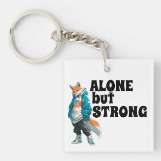 Lone Wolf Energy 🐾 Majestic Wolf Graphic Tee - "A Keychain