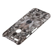 Lone Wolf Geometric Portrait Uncommon Google Pixel Case (Top)