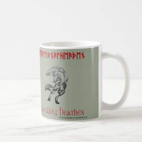 Lone Wolf Heathen Rational Heathen Mug