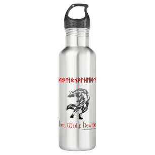 Lone Wolf Heathen Stainless Steel Water Bottle