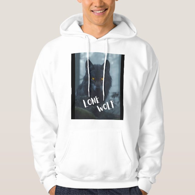Lone wolf hoodie (Front)