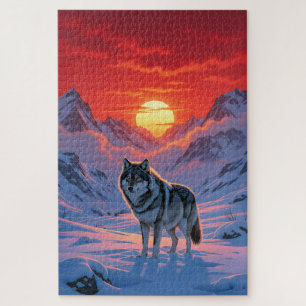 Lone Wolf   Jigsaw Puzzle