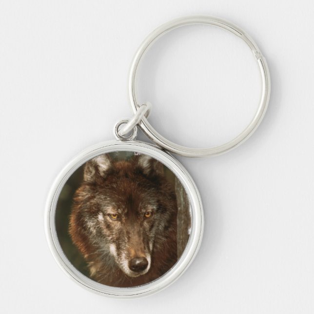 Lone wolf keychain (Front)