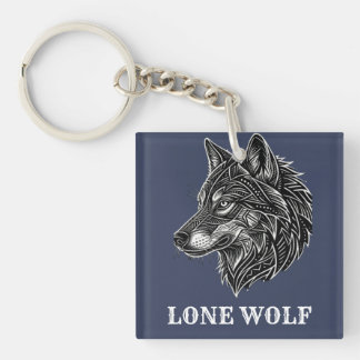LONE WOLF KEYCHAIN
