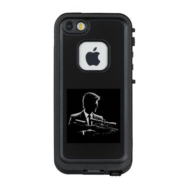Lone Wolf LifeProof iPhone Case (Back)