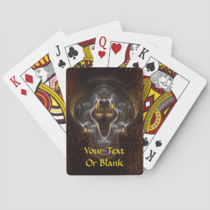 Lone Wolf Poker Cards