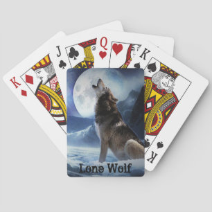 Lone Wolf Poker Playing Cards