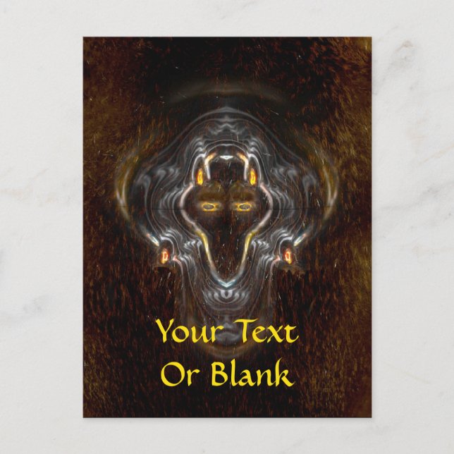 Lone Wolf Postcard (Front)