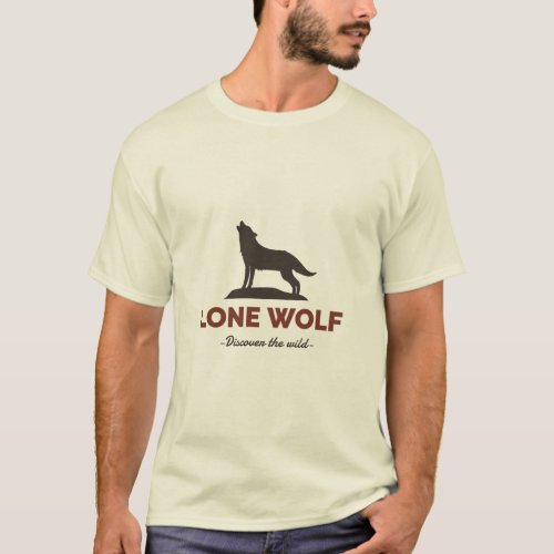 Lone wolf T_Shirt