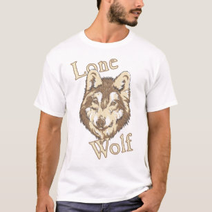 Lone Wolf T-Shirts - T-Shirt Design & Printing | Zazzle