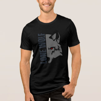 Lone Wolf T-Shirt – Bold Design for Independent an Tri-Blend Shirt