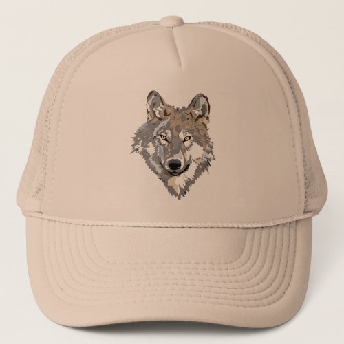 Lone Wolf Trucker Hat