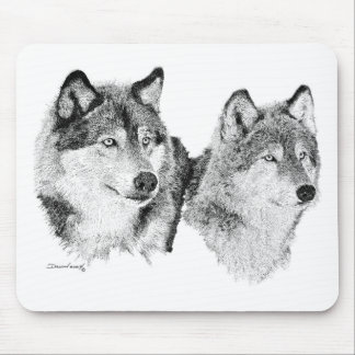 Lone Wolves Mouse Pad
