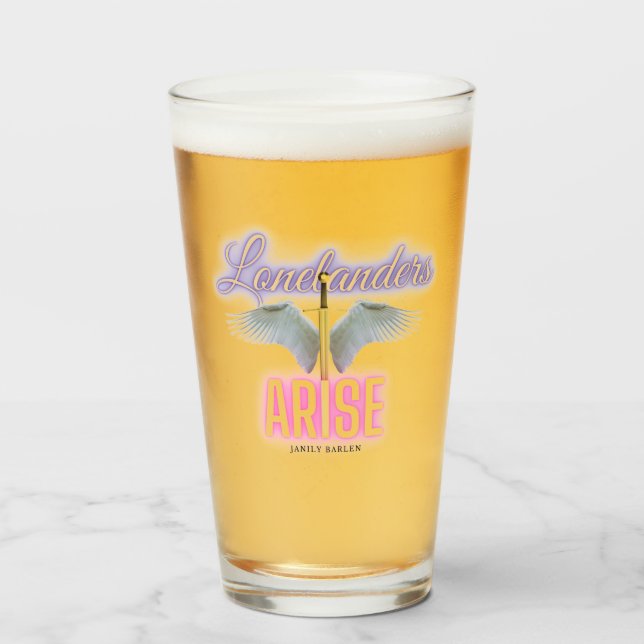 Lonelanders Arise - Glass Tumbler (Front Filled)
