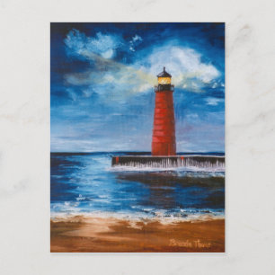 Lonely Beacon Postcard