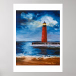 Lonely Beacon Poster at Zazzle