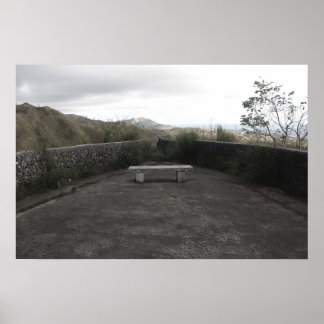 Lonely Bench Poster