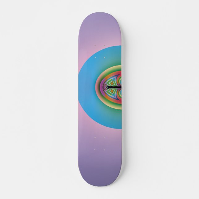 Lonely Blue Skateboard Deck (Front)