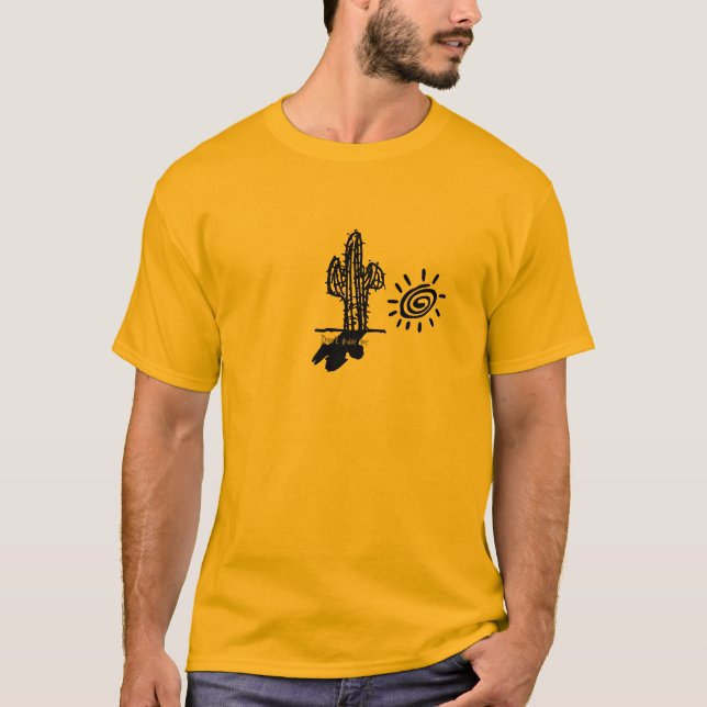 Lonely Cacti and Shadow T-Shirt (Front)