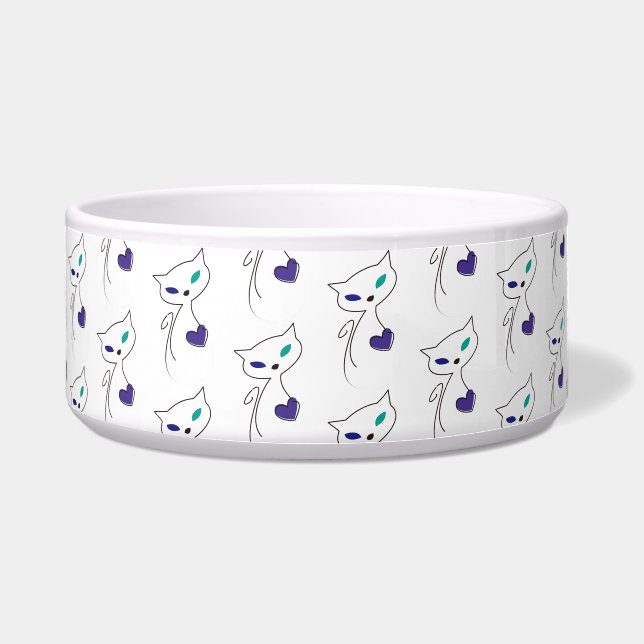 lonely cat bowl (Front)