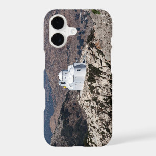 Lonely church in Greek mountains iPhone 17 Case